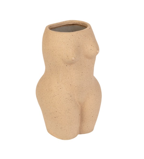 Ваза для цветов body, white, 18,8 см