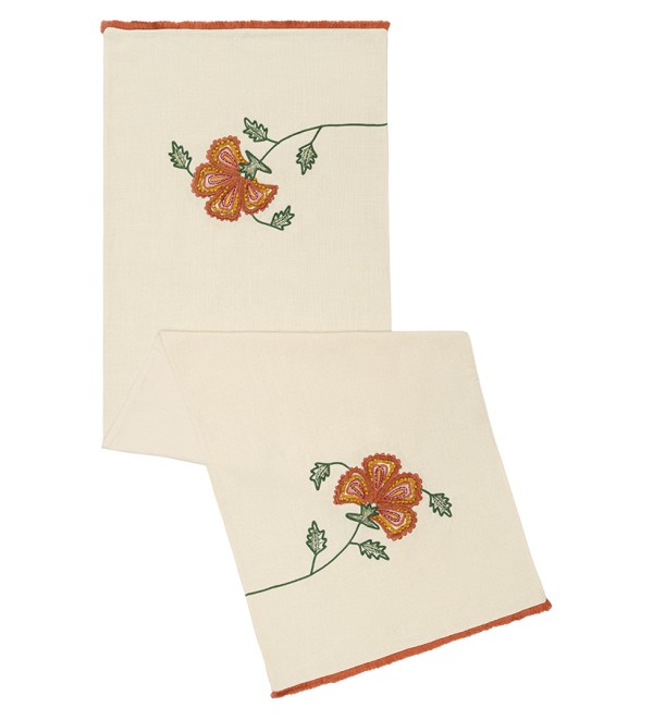 Дорожка на стол spring flower из коллекции ethnic, 45х150 см