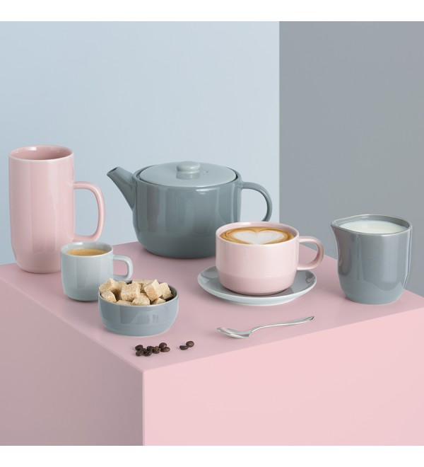 Блюдце cafe concept d 14 см темно-серое