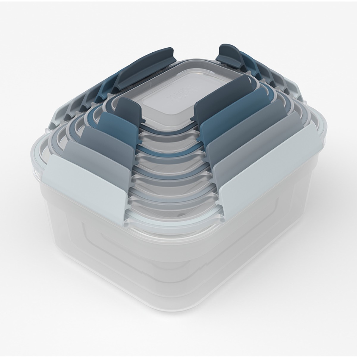 Набор контейнеров nest lock, синий, 5 шт.