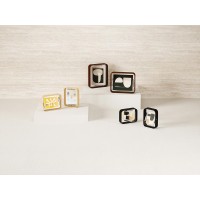 Фоторамка двусторонняя bellwood, 16х22 см, состаренный орех