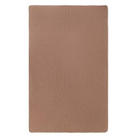 Плед из стираного хлопка цвета мокко из коллекции essential, 130x180 см