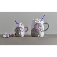 Набор из 2 кружек elephant, 405 мл и 195 мл
