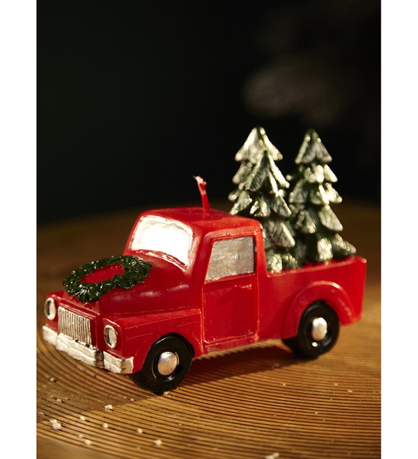 Свеча декоративная upcoming holidays из коллекции new year essential, 15 см