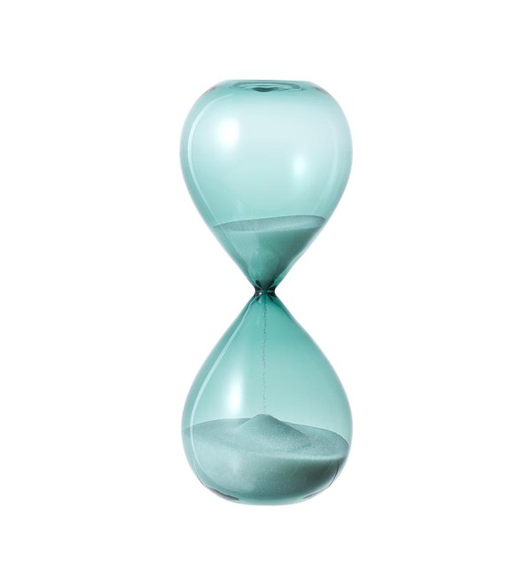 Часы песочные timeless, 30 минут, бирюзовые