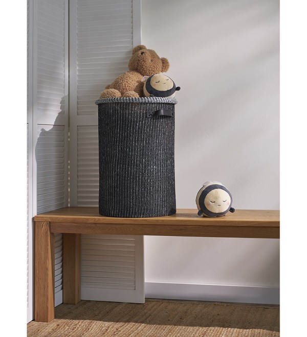 Корзина для хранения sustainable collection, D37х52 см, черная