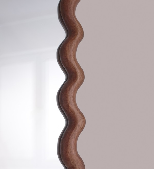 Зеркало напольное fluid, 54х180 см, коричневое