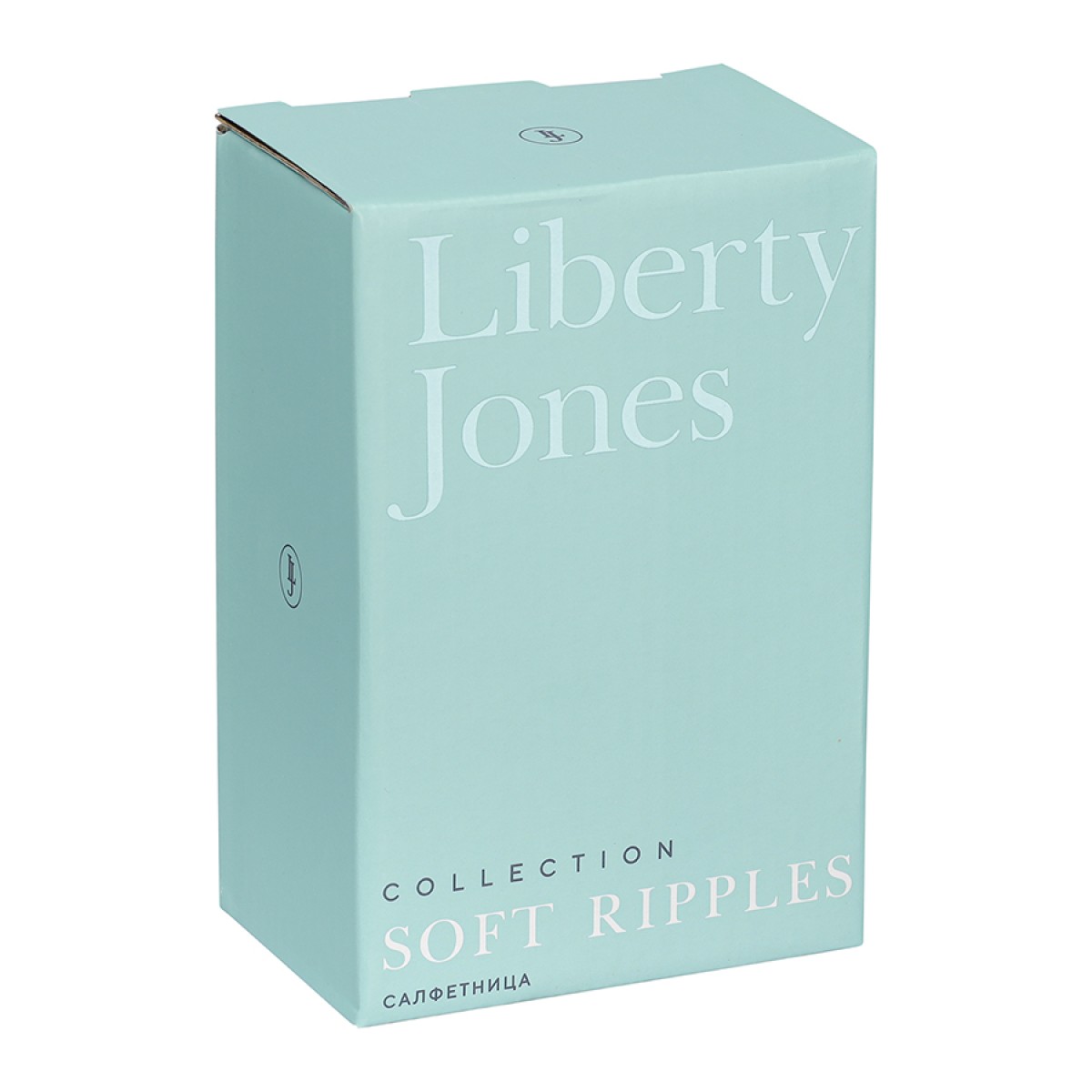 Салфетница soft ripples, dual glazing, 13х8,8 см