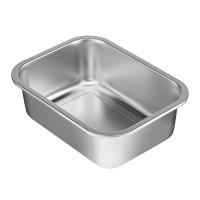 Контейнер стальной click steel, 1,2 л, серый