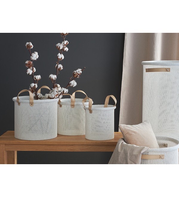 Корзина для хранения sustainable collection, D32х28 см, молочная