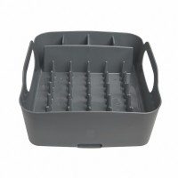 Сушилка для посуды tub, темно-серая