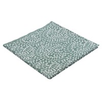 Скатерть из хлопка зеленого цвета с рисунком Спелая смородина, scandinavian touch, 180х180см