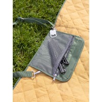 Плед для пикника и отдыха на пляже smart picnic, горчичный