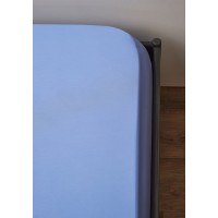 Простыня из премиального сатина сиреневого цвета из коллекции essential, 180х270 см