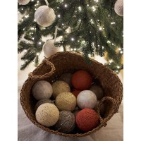 Набор ёлочных украшений white elegance коллекции new year essential, 3 шт.
