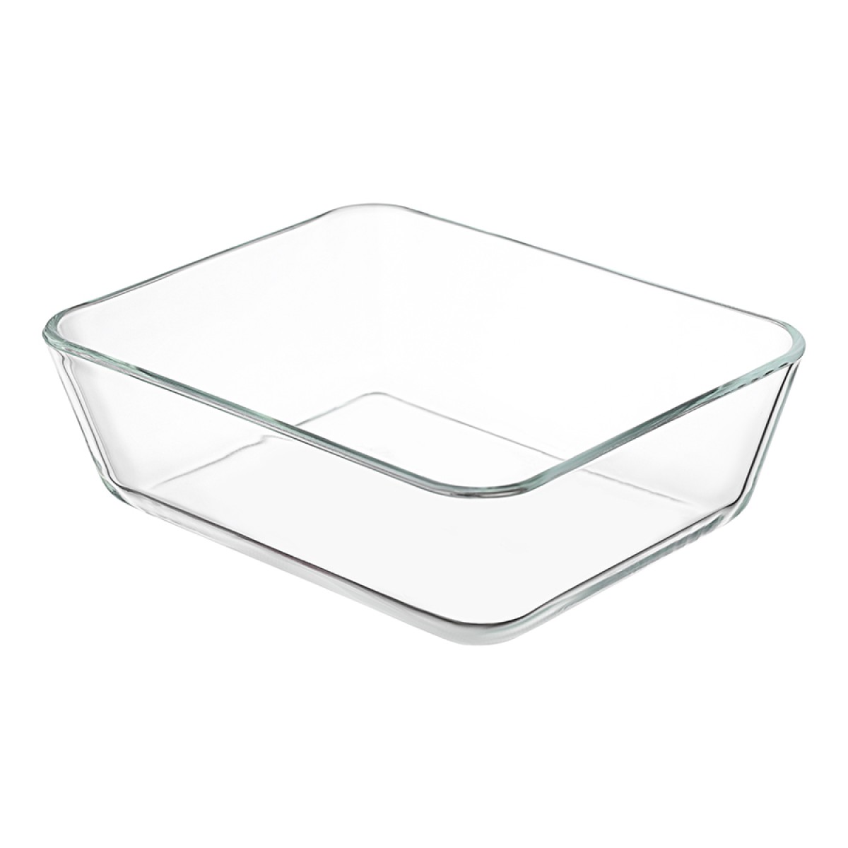 Контейнер для запекания и хранения с вакуумным эффектом vacuum glass, 2,6 л, светло-серый