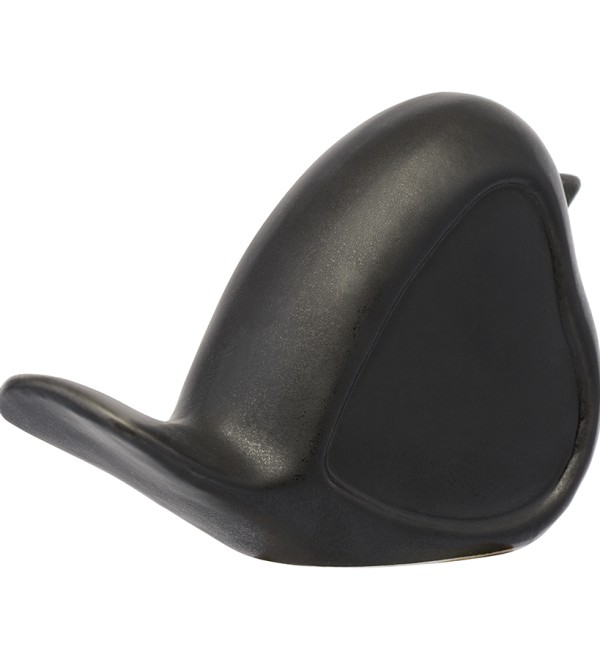 Декор из фарфора black birdie из коллекции essential, 14,5х6x10 см