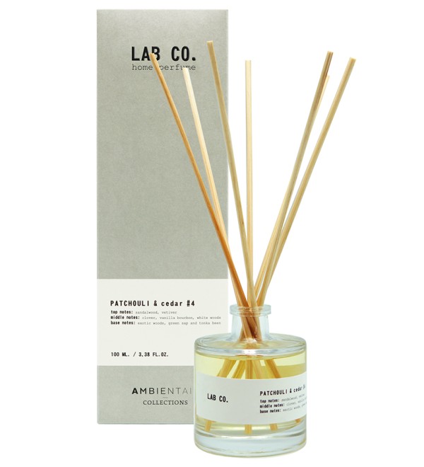 Диффузор ароматический lab co, patchouli&cedar, 100 мл