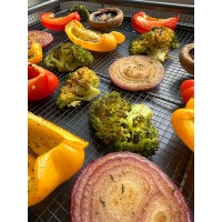 Противень для запекания с решеткой-гриль roast masters, 22х30 см, черный