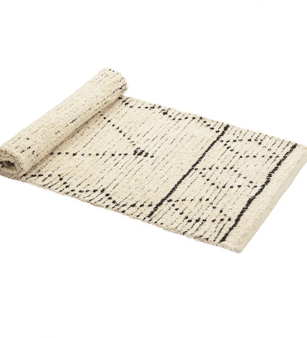 Ковер из переработанного хлопка dispur из коллекции ethnic, 70x160см