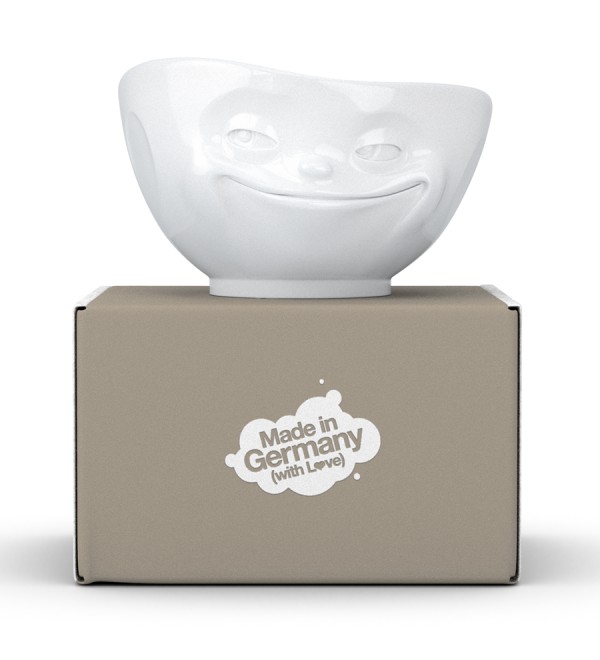 Чаша grinning, 1 л, белая