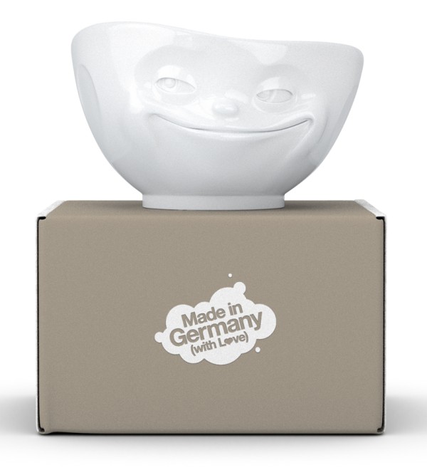 Чаша grinning, 1 л, белая