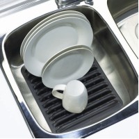 Сушилка для посуды sink, темно-серая