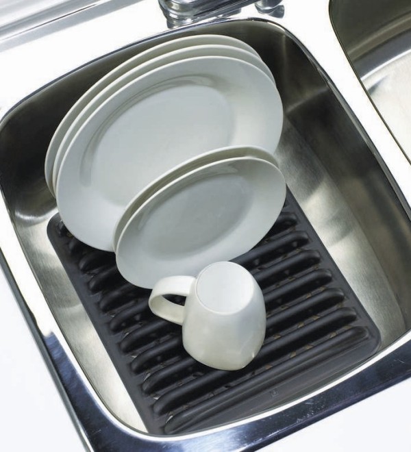 Сушилка для посуды sink, темно-серая