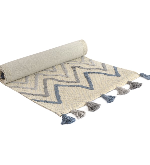 Ковер из хлопка agra из коллекции ethnic, 70х160 см