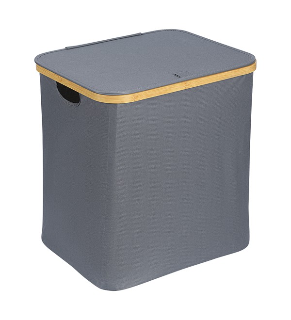 Корзина для белья neat mid, 40x33x43 см, серая