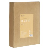 Поднос marm, 33х23 см, белый мрамор