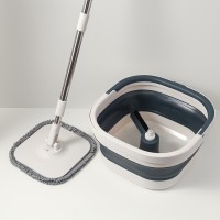 Швабра со складным ведром compact mop