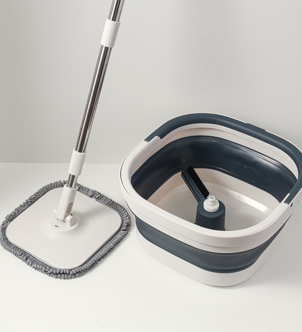 Швабра со складным ведром compact mop