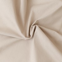 Штора из хлопка с помпонами бежево-серого цвета из коллекции essential, 150х290 см