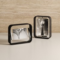 Фоторамка двухсторонняя bellwood, 19х24 см, черная