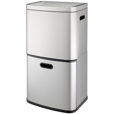 Контейнер мусорный с 2-мя отделениями smart bin, сенсорный, 60 л
