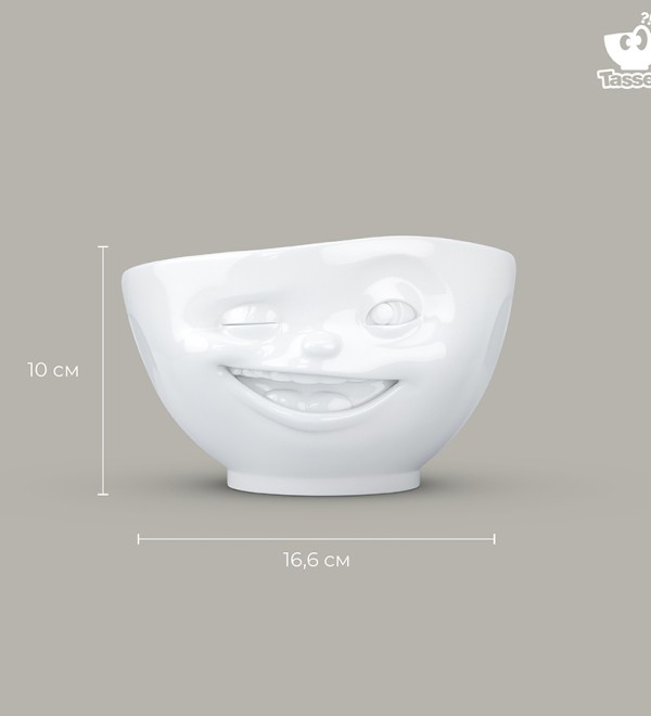 Чаша winking, 500 мл, белая