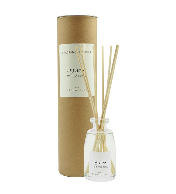 Диффузор ароматический the olphactory, grace, mint tea&basil, 100 мл