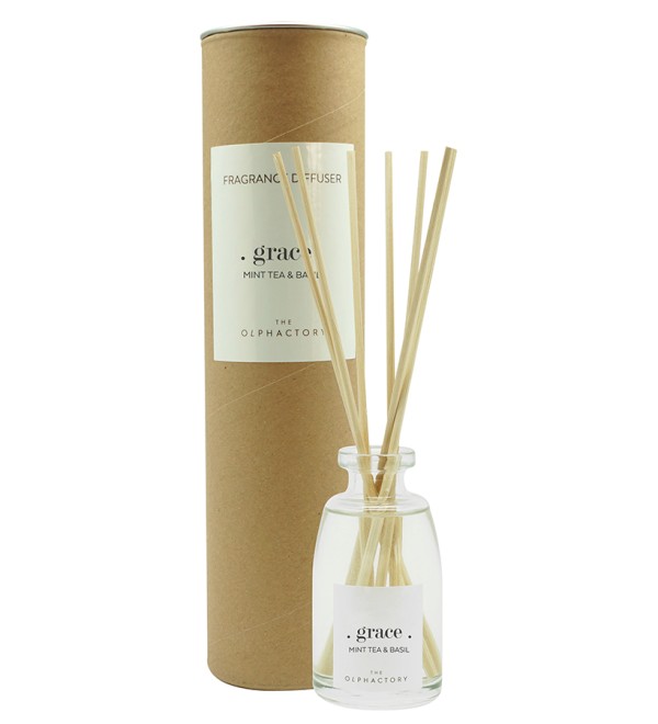 Диффузор ароматический the olphactory, grace, mint tea&basil, 100 мл