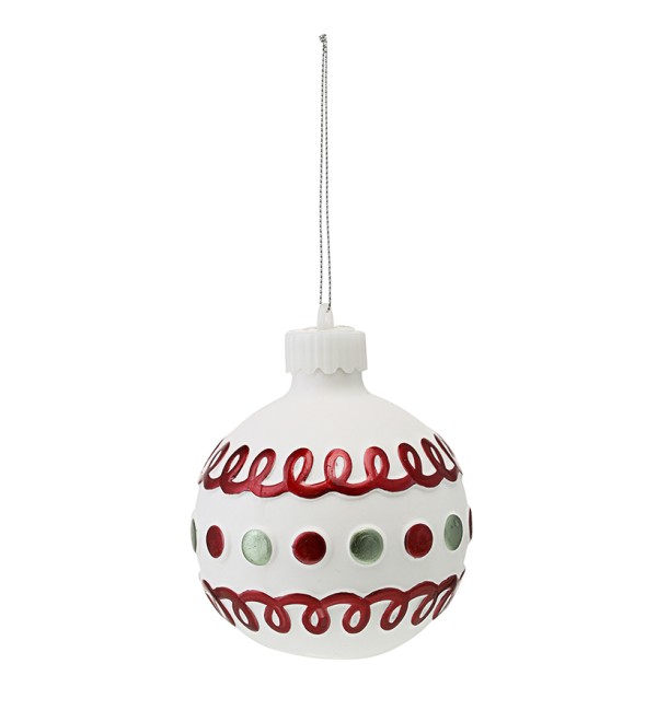 Набор ёлочных украшений с подсветкой festive embroidery из коллекции new year essential, 4 шт.