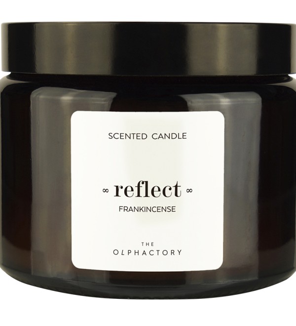 Свеча ароматическая the olphactory, reflect, frankinsense, 60 ч
