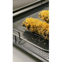 Противень для запекания с решеткой-гриль roast masters, 22х30 см, черный