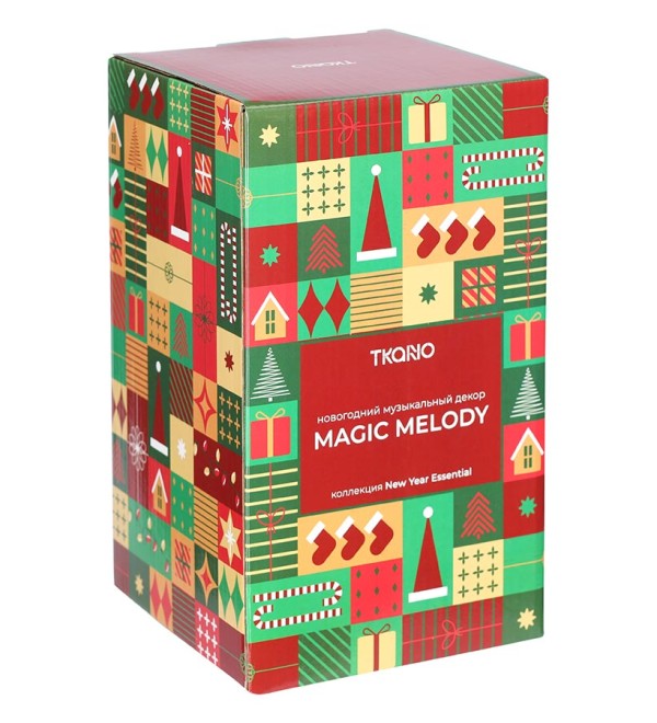 Новогодний музыкальный декор magic melody из коллекции new year essential