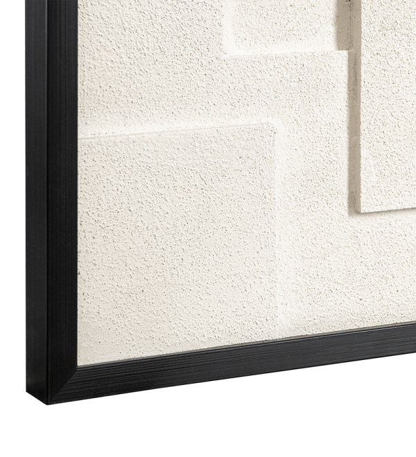 Панно декоративное с эффектом 3d minimalism square, с черной рамой, 60х60 см