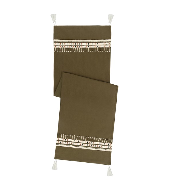 Дорожка на стол nomad grid из коллекции ethnic, 45х150 см