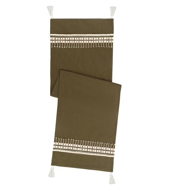 Дорожка на стол nomad grid из коллекции ethnic, 45х150 см