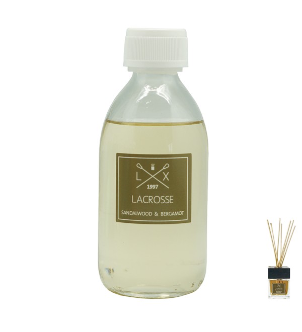Наполнитель для диффузора lacrosse, sandalwood&bergamot, 250 мл
