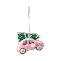 Набор елочных украшений christmas jewels из коллекции new year essential, 4 шт.