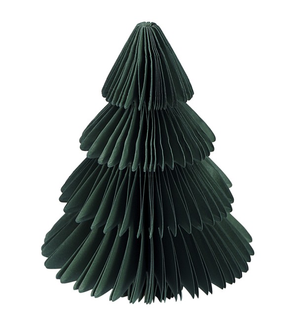 Декор новогодний honeycomb tree зеленого цвета из коллекции new year essential, 18 см
