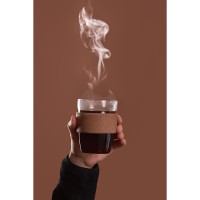 Кружка cozy cup, 350 мл, светло-серая